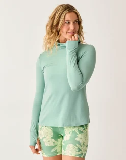 Carve Designs Rashguards & Sun Protection^Alani Sunshirt: Haze