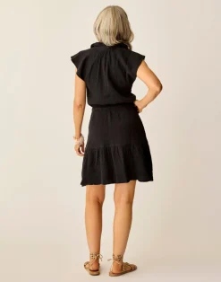 Carve Designs Dresses | Dresses^Alex Gauze Dress: Black