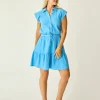 Carve Designs Dresses | Dresses^Alex Gauze Dress: Lagoon
