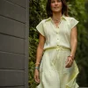 Carve Designs Dresses | Dresses^Alex Gauze Dress: Light Limeade