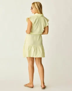 Carve Designs Dresses | Dresses^Alex Gauze Dress: Light Limeade
