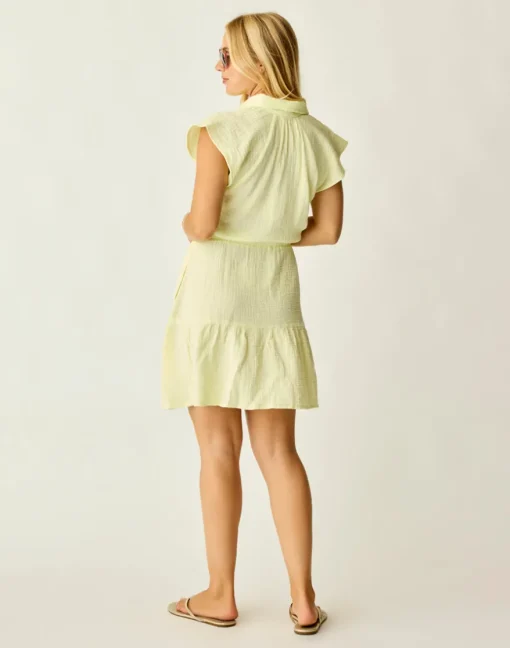 Carve Designs Dresses | Dresses^Alex Gauze Dress: Light Limeade