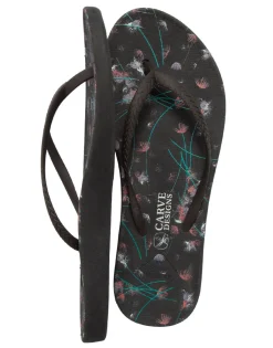 Carve Designs Accessories^Becca by Freewaters Flip Flop: Feather Floral