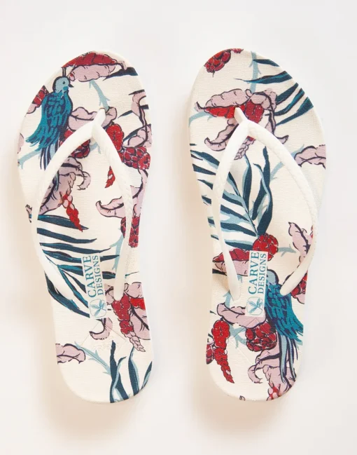 Carve Designs Accessories^Becca by Freewaters Flip Flop: Botanical