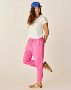 Carve Designs Pants^Calista Gauze Pant: Hot Pink