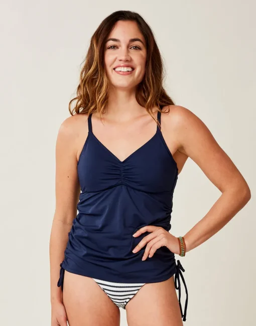 Carve Designs Tankinis^Camari Tankini: Navy