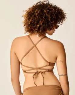 Carve Designs Bikini Tops^Camari Top: Rum