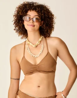 Carve Designs Bikini Tops^Camari Top: Rum
