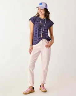 Carve Designs Jeans | Pants^Carson Hi Rise Jean: Pastel Embroidery