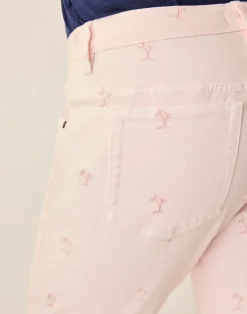 Carve Designs Jeans | Pants^Carson Hi Rise Jean: Pastel Embroidery