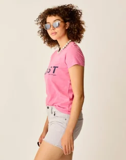 Carve Designs Short Sleeve^Cassidy Graphic Tee: Chateau Gulf