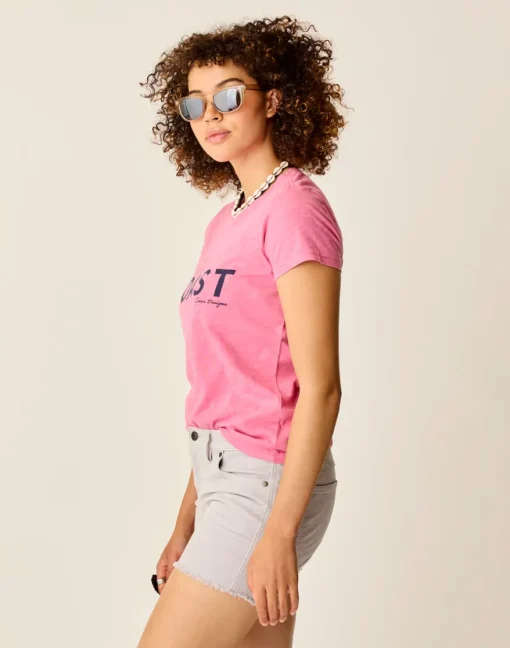 Carve Designs Short Sleeve^Cassidy Graphic Tee: Chateau Gulf
