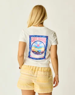 Carve Designs Short Sleeve^Cassidy Graphic Tee: Cloud Poster
