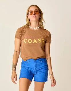 Carve Designs Short Sleeve^Cassidy Graphic Tee: Rum West