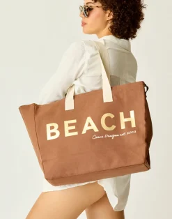 Carve Designs Accessories^Cotton Tote: Beach
