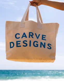 Carve Designs Accessories^Cotton Tote: Logo
