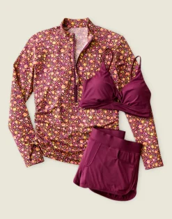 Carve Designs Rashguards & Sun Protection^Cruz Rashguard: Garden