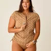 Carve Designs Rashguards & Sun Protection^Dawson Rashguard: Dune