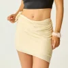 Carve Designs Accessories^Dylan Gauze Sarong: Birch Lurex