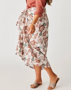 Carve Designs Accessories^Dylan Gauze Sarong: Cloud Taj
