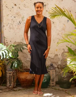Carve Designs Dresses | Dresses^Elodie Rib Dress: Black