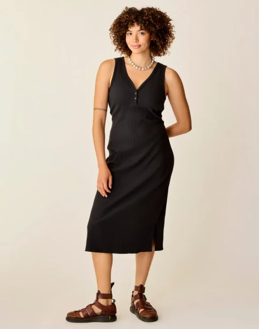 Carve Designs Dresses | Dresses^Elodie Rib Dress: Black