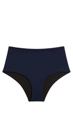 Carve Designs Swim Bottoms^Erin Reversible Bottom: Black/Navy