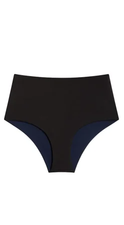 Carve Designs Swim Bottoms^Erin Reversible Bottom: Black/Navy