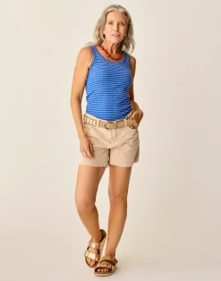 Carve Designs Tanks^Ever Tank: Billie Blue Stripe