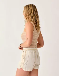 Carve Designs Tanks^Ever Tank: Biscuit Stripe