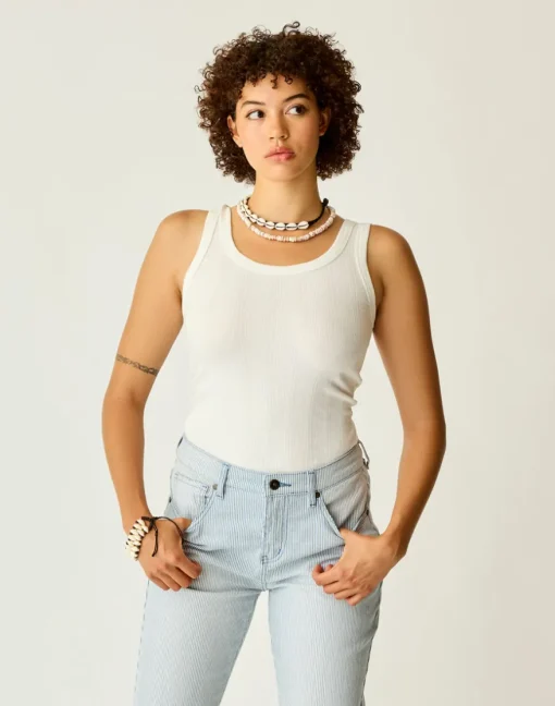 Carve Designs Tanks^Ever Tank: Cloud Rib