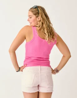 Carve Designs Tanks^Ever Tank: Hot Pink