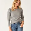 Carve Designs Long Sleeve^Ever Top: Pewter Heather