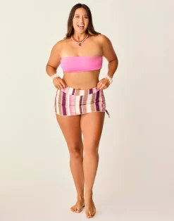 Carve Designs Swim Bottoms^Hoku Swim Skirt: Desert