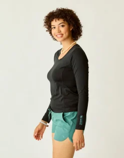 Carve Designs Rashguards & Sun Protection^Izzy Sunshirt: Black