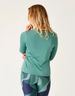 Carve Designs Rashguards & Sun Protection^Izzy Sunshirt: Forest