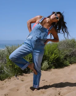 Carve Designs Jumpsuits & Overalls | Denim^Jason Denim Overall: Blue Tide