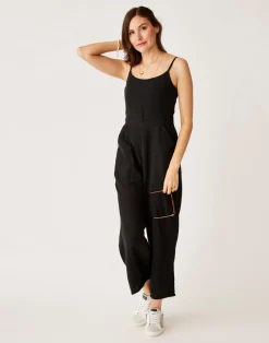 Carve Designs Jumpsuits & Overalls^Knox Gauze Jumpsuit: Black