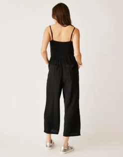 Carve Designs Jumpsuits & Overalls^Knox Gauze Jumpsuit: Black