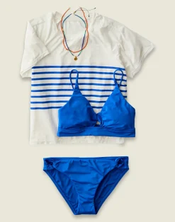Carve Designs Swim Bottoms^Laguna Bottom: Billie Blue
