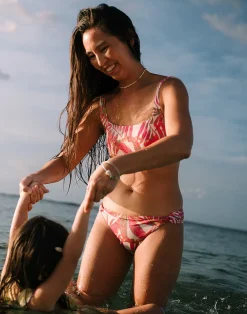 Carve Designs Swim Bottoms^Laguna Bottom: Pink Oasis