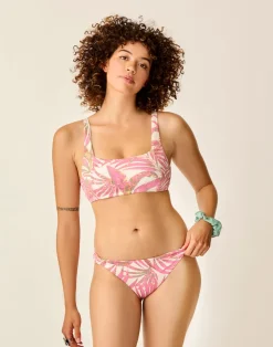 Carve Designs Swim Bottoms^Laguna Bottom: Pink Oasis