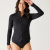 Carve Designs Rashguards & Sun Protection^Lake Sunshirt: Black