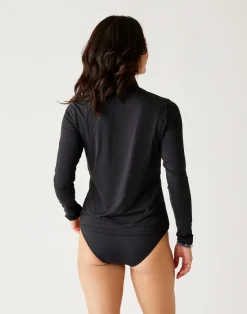 Carve Designs Rashguards & Sun Protection^Lake Sunshirt: Black