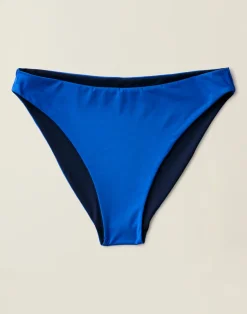Carve Designs Swim Bottoms^Landry Reversible Bottom: Billie Blue/Navy