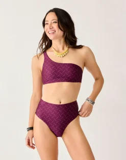 Carve Designs Swim Bottoms^Lani Pocket Compression Bottom: Disco