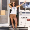 Carve Designs Tanks^Larisa Hemp Tank: Cloud