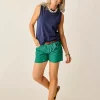 Carve Designs Tanks^Larisa Hemp Tank: Navy