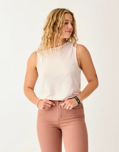 Carve Designs Tanks^Larisa Hemp Tank: Pastel