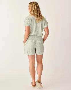 Carve Designs Shorts^Leah Short: Dk. Haze Geo